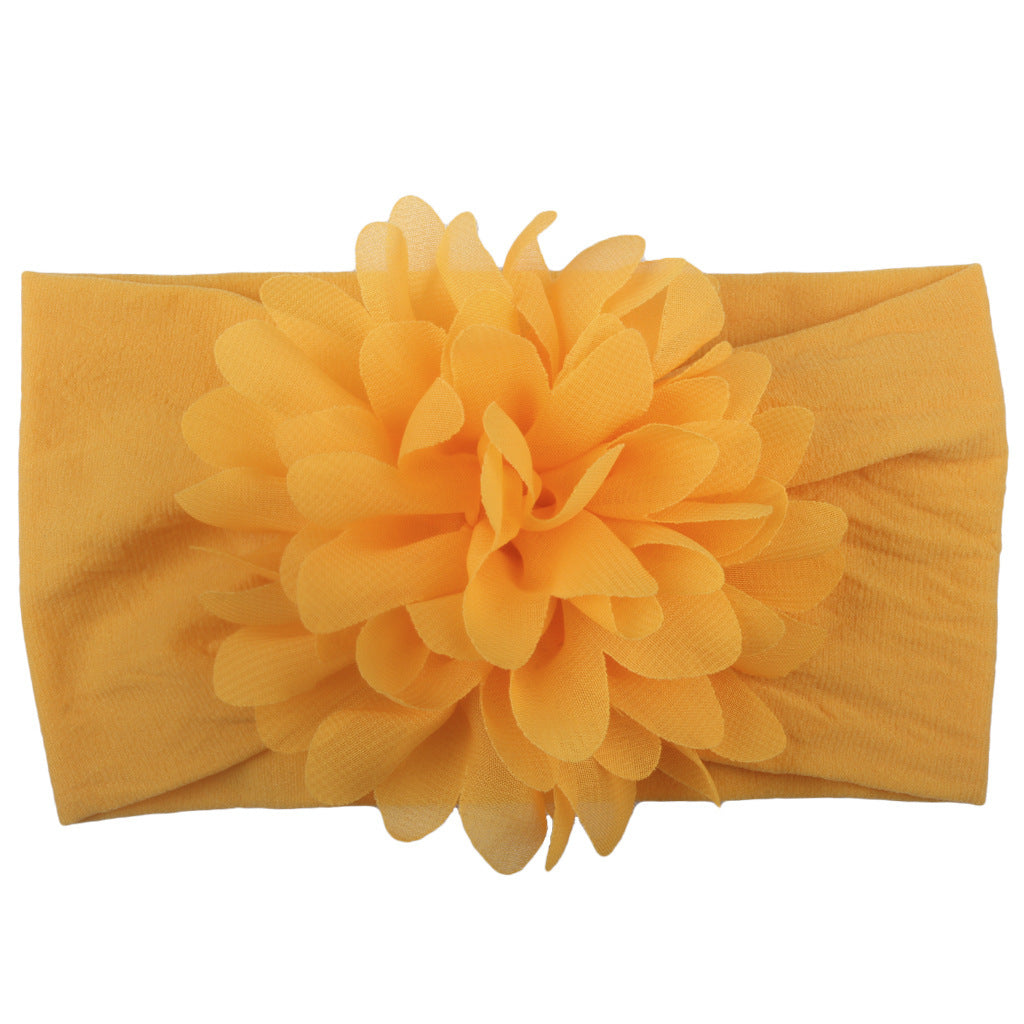 Chiffon Flower Headband for Baby's Hair