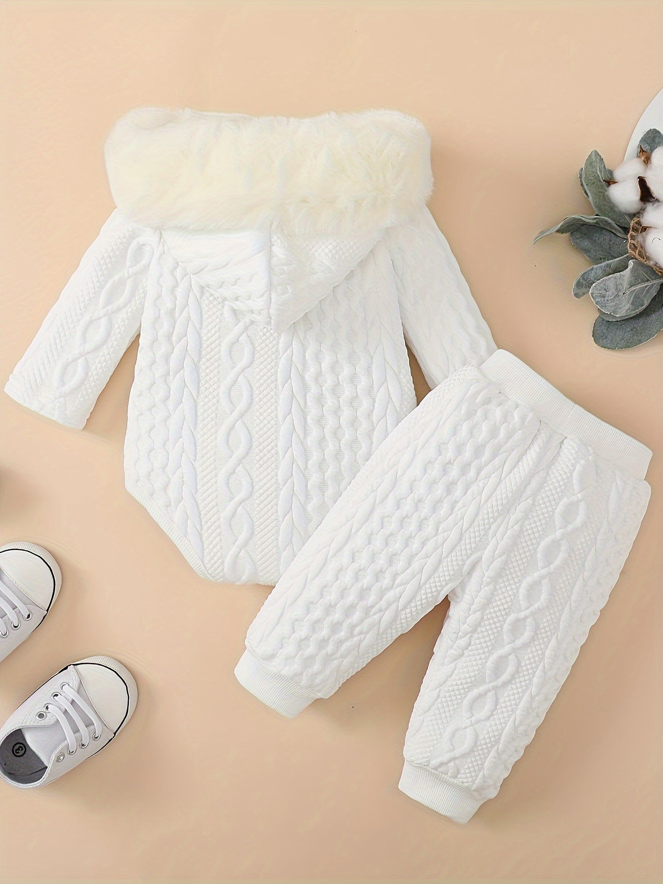 Lovely Girls Hooded Long Sleeve Jumper with Pants