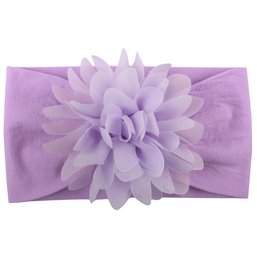 Chiffon Flower Headband for Baby's Hair