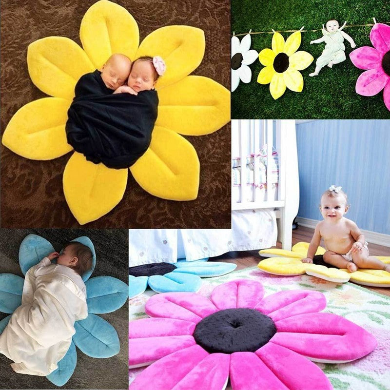 Sunflower Baby Bath Mat