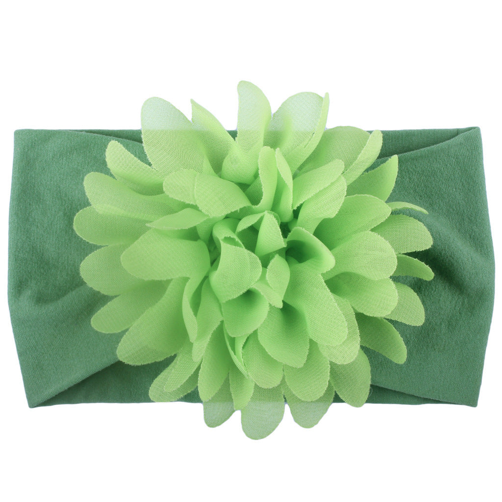 Chiffon Flower Headband for Baby's Hair